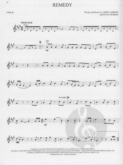 Adele - Instrumental Play Along for Violin im Alle Noten Shop kaufen