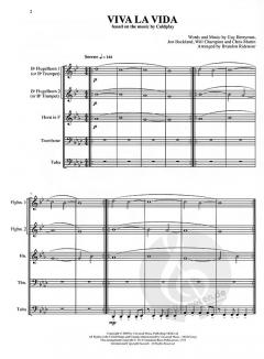 Viva La Vida For Brass Quintet (Canadian Brass Quintet) 