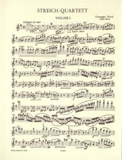 Streichquartett e-moll von Giuseppe Verdi im Alle Noten Shop kaufen (Stimmensatz)