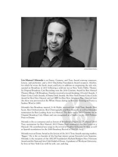Hamilton - Easy Piano Selections von Lin-Manuel Miranda 