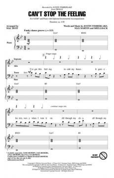 Can't Stop The Feeling (Justin Timberlake) 