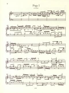 Das Wohltemperierte Klavier Teil 1 BWV 846-869 von Johann Sebastian Bach im Alle Noten Shop kaufen - EP4691A