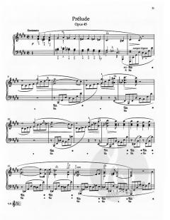 24 Préludes op. 28 - Prélude op. 45 von Frédéric Chopin (Download) 