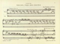 Toccata, Fuge und Ciacona op. 63 / 2 von Kurt Hessenberg für Orgel im Alle Noten Shop kaufen