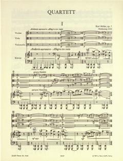 Klavierquartett op. 7 (Karl Höller) 