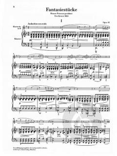 Fantasiestücke op. 43 von Niels Wilhelm Gade für Klarinette und Klavier im Alle Noten Shop kaufen