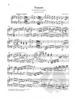 Klaviersonate Nr. 2 A-dur op. 2 Nr. 2 von Ludwig van Beethoven im Alle Noten Shop kaufen
