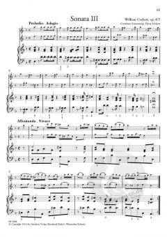6 Sonaten op. 4 Band 1 (William Corbett) 
