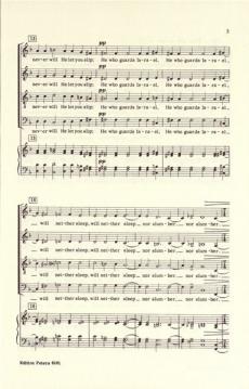 Psalm 121 - I lift up my eyes (Arthur Berger) 