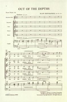 Out Of The Depths op. 142 Nr. 3 (Alan Hovhaness) 