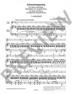 Schwanengesang von Franz Schubert 