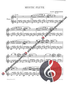 Mystic Flute op. 22 von Alan Hovhaness für Klavier im Alle Noten Shop kaufen