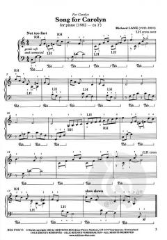14 Easy Pieces von Richard Lane 