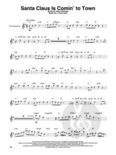 Saxophone Play-Along Vol. 9: Christmas 