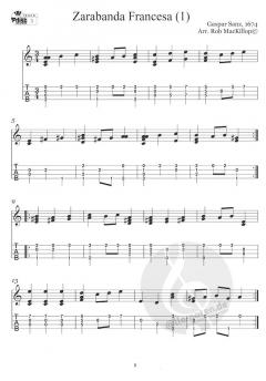 20 Spanish Baroque Pieces von Gaspar Sanz 