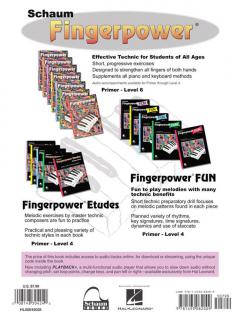 Fingerpower Level 4 Book/Online Audio Pack von John W. Schaum 