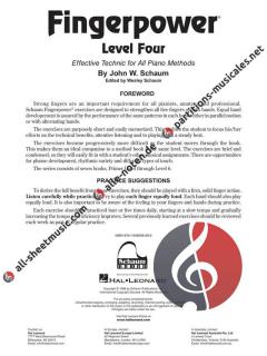 Fingerpower - Level 4 von John W. Schaum 