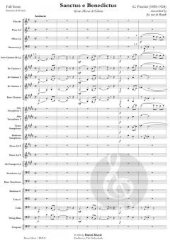 Sanctus e Benedictus von Giacomo Puccini (Download) 