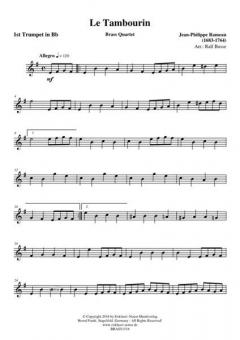 Le Tambourin von Jean-Philippe Rameau 