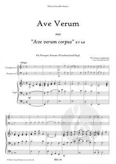 Ave Verum von Wolfgang Amadeus Mozart 