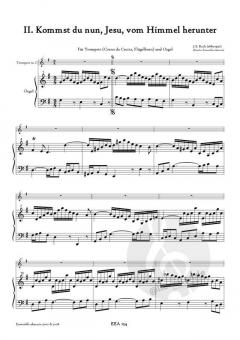 Choralbearbeitungen 1 von Johann Sebastian Bach für Trompete und Orgel im Alle Noten Shop kaufen
