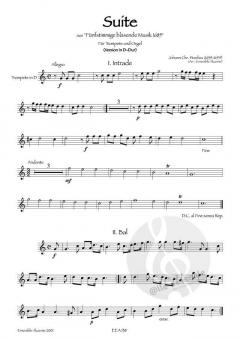 Suite von Johann Pezel (Download) 