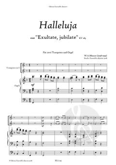 Halleluja von Wolfgang Amadeus Mozart 