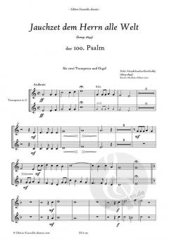 Jauchzet dem Herrn alle Welt von Felix Mendelssohn Bartholdy (Download) 