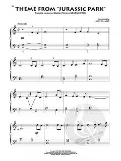 John Williams for Beginning Piano Solo 