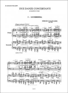 2 Danze Concertanti Op. 22a von Sergio Calligaris 