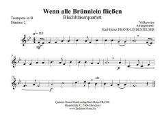 Wenn alle Brünnlein fließen (Download) (Download) 