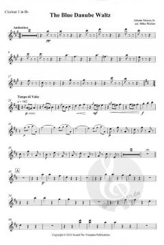 The Blue Danube Waltz von Johann Strauss (Sohn) 