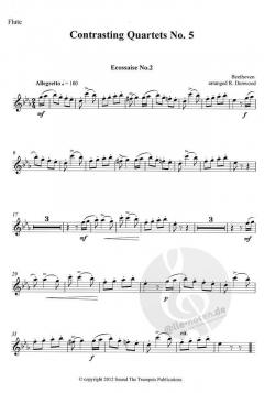 Contrasting Quartets 5 für Holzbläser Quartett im Alle Noten Shop kaufen