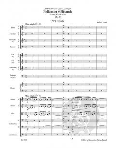 Pelléas et Mélisande op. 80 von Gabriel Fauré 