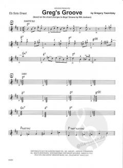 Greg's Groove von Gregory Yasinitsky (Download) 