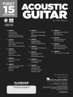 First 15 Lessons - Acoustic Guitar 
