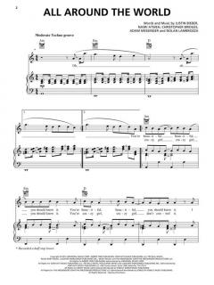 Sheet Music Collection von Justin Bieber 