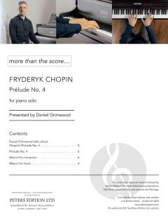 more than the score - Chopin: Prélude No. 4 in E minor für Klavier solo im Alle Noten Shop kaufen