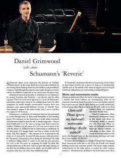 more than the score - Schumann: 'Reverie' from ' Scenes from Childhood' für Klavier solo im Alle Noten Shop kaufen