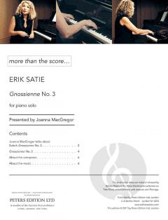 more than the score - Satie: Gnossienne No. 3 für Klavier solo im Alle Noten Shop kaufen