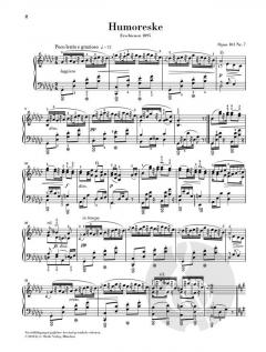 Humoreske Ges-dur op. 101,7 von Antonín Dvorák 