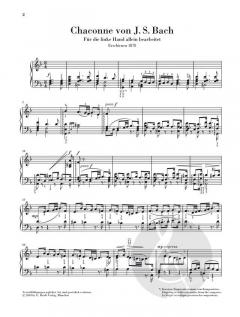 Chaconne aus der Partita Nr. 2 d-moll von Johann Sebastian Bach 