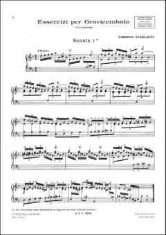 Essercizi Per Gravicembalo von Domenico Scarlatti 