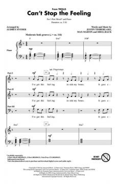 Can't Stop the Feeling (Justin Timberlake) 