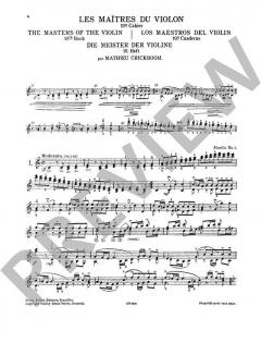 Les Maitres du Violon 10 von Mathieu Crickboom 