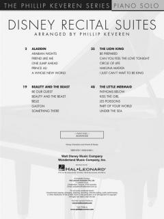 Disney Recital Suites von Alan Menken 