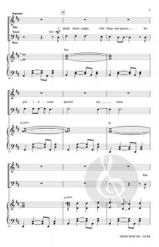 From Now On (from The Greatest Showman) (Justin Paul) 