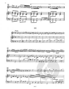 Sonate in g-Moll BWV 1030b von Johann Sebastian Bach für Oboe (Flöte), Cembalo und Viola da gamba (ad lib.) im Alle Noten Shop kaufen