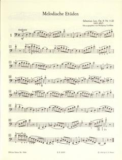 Melodische Etüden op. 31 Heft 1 von Sebastian Lee 