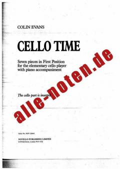 Cello Time von Colin Evans im Alle Noten Shop kaufen